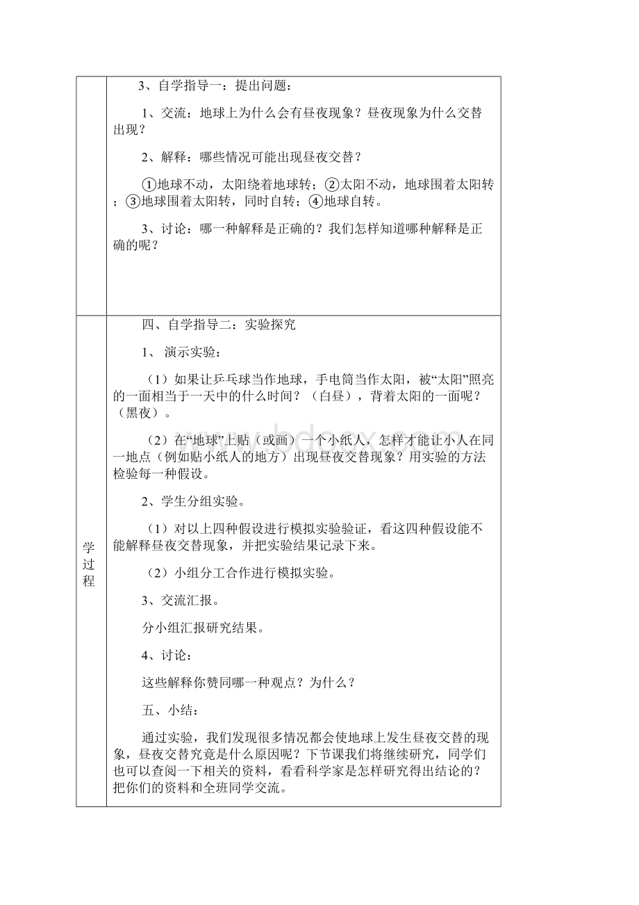 教科版小学五年级下册科学教案 全册.docx_第2页