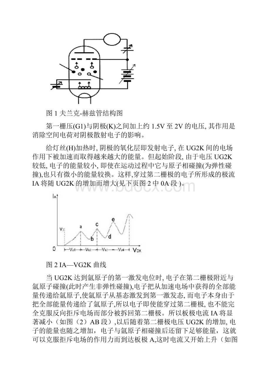 弗兰克赫兹实验.docx_第2页