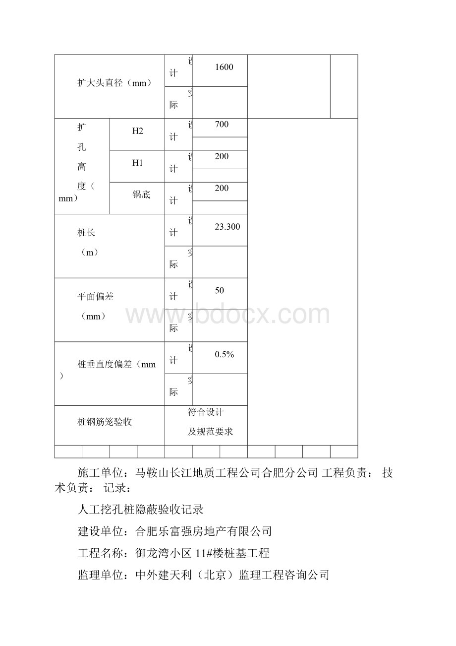 人工挖孔桩隐蔽验收记录解析.docx_第3页