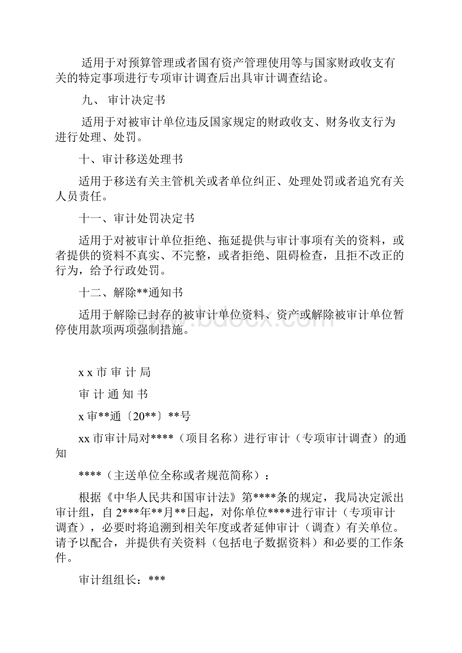 最全审计文书参考格式.docx_第2页