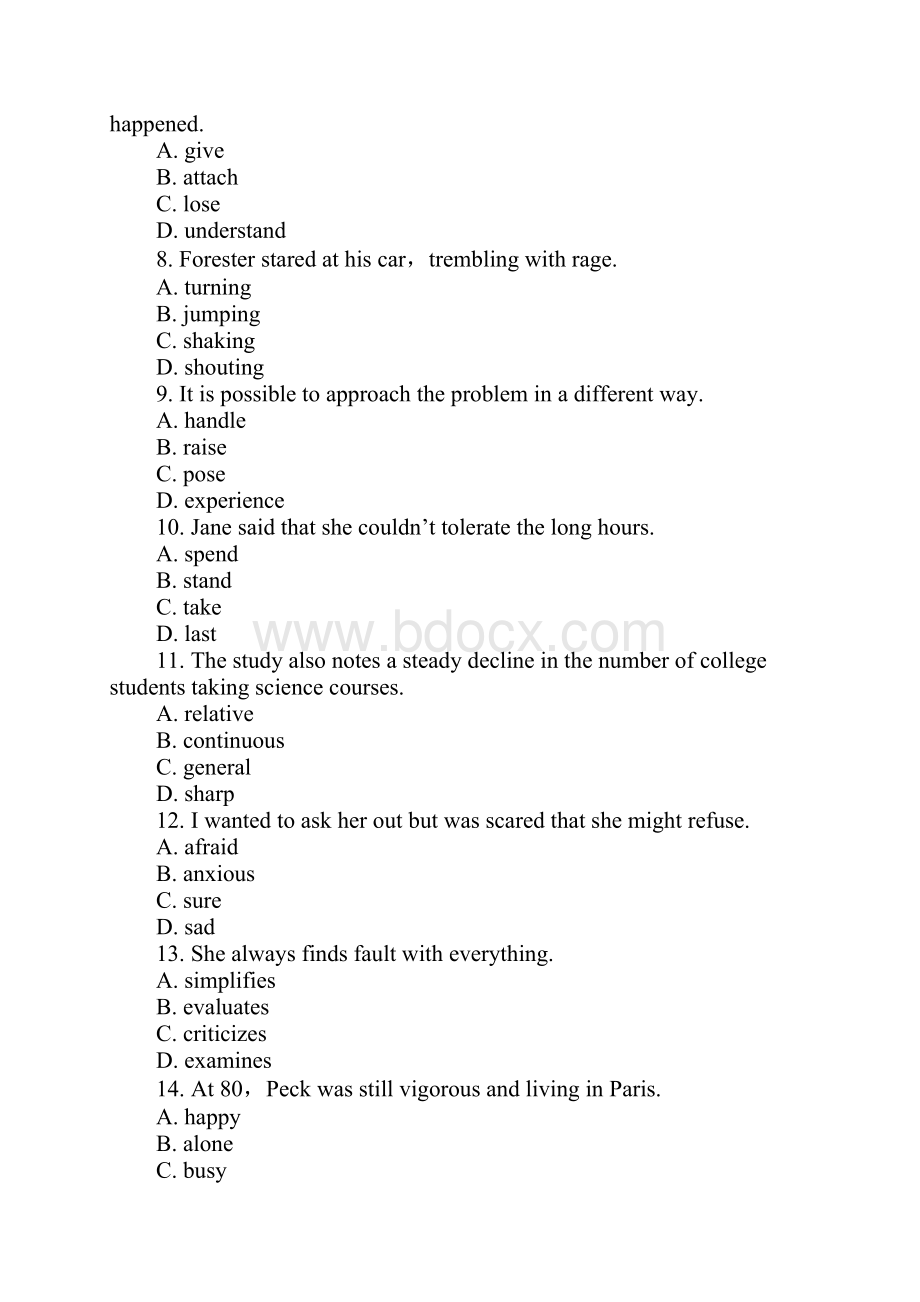 职称英语等级考试真题理工类A级.docx_第2页