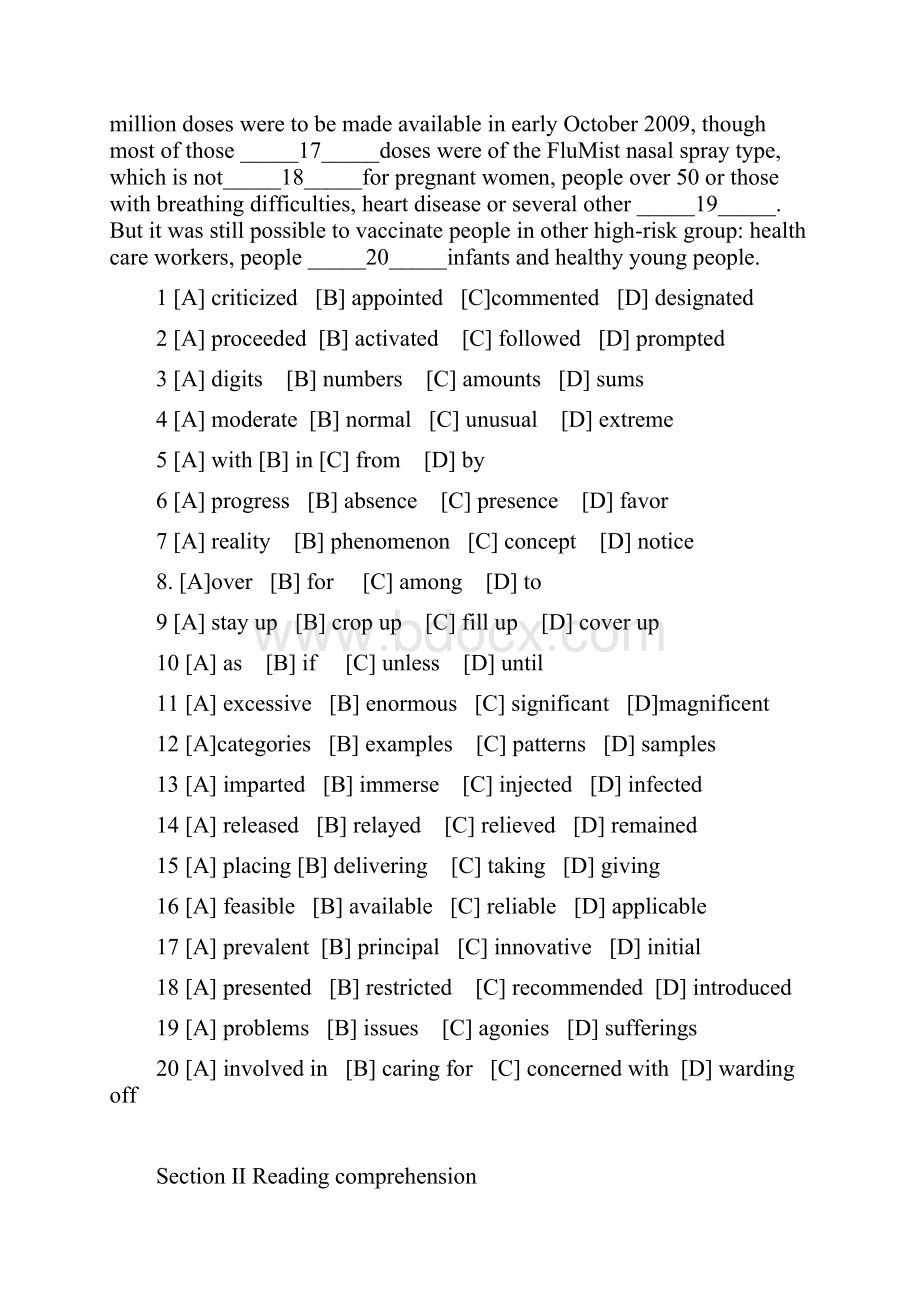 考研英语二历年真题及答案解析全面.docx_第2页