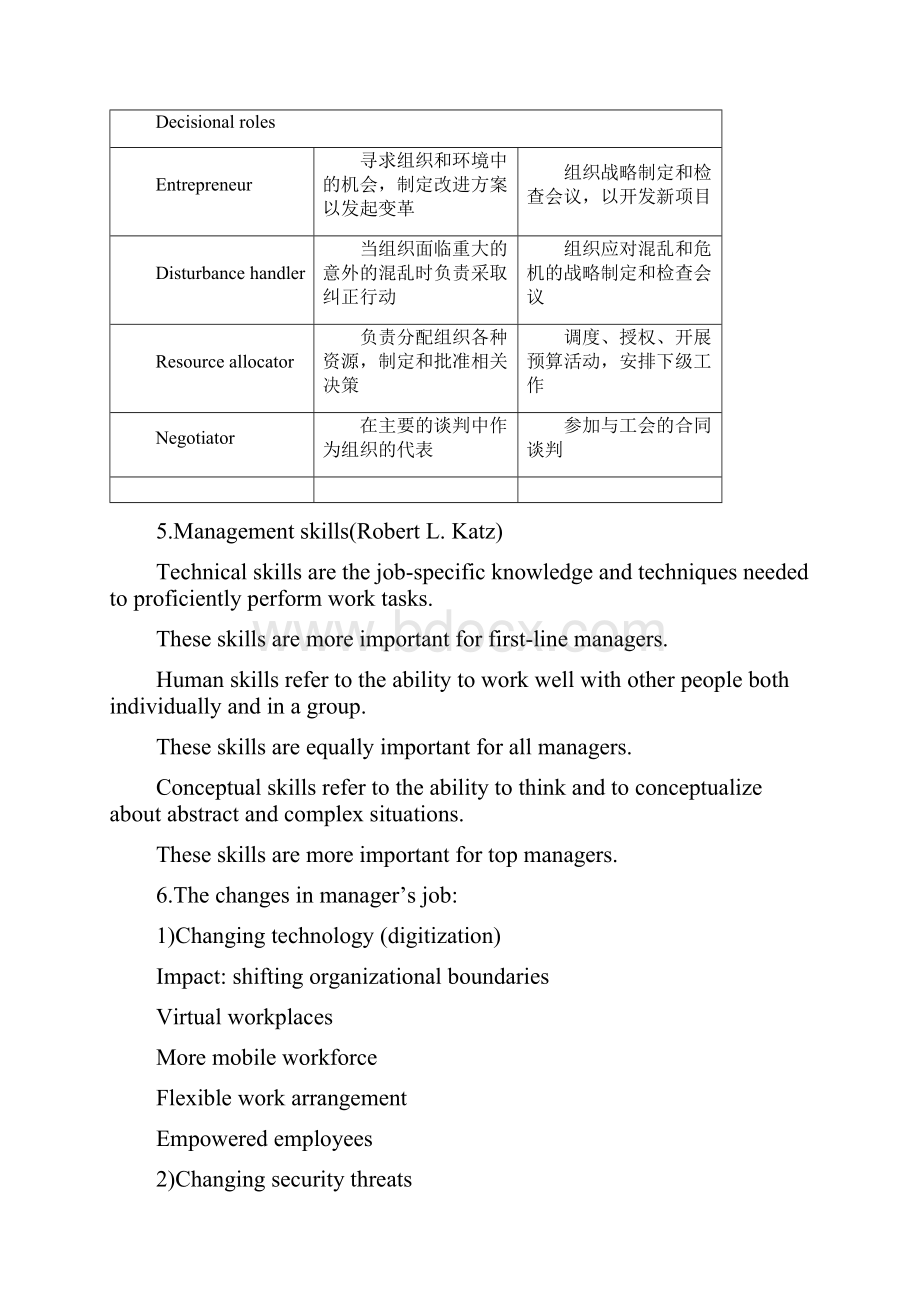 英文罗宾斯管理学考研笔记119章Word文件下载.docx_第3页