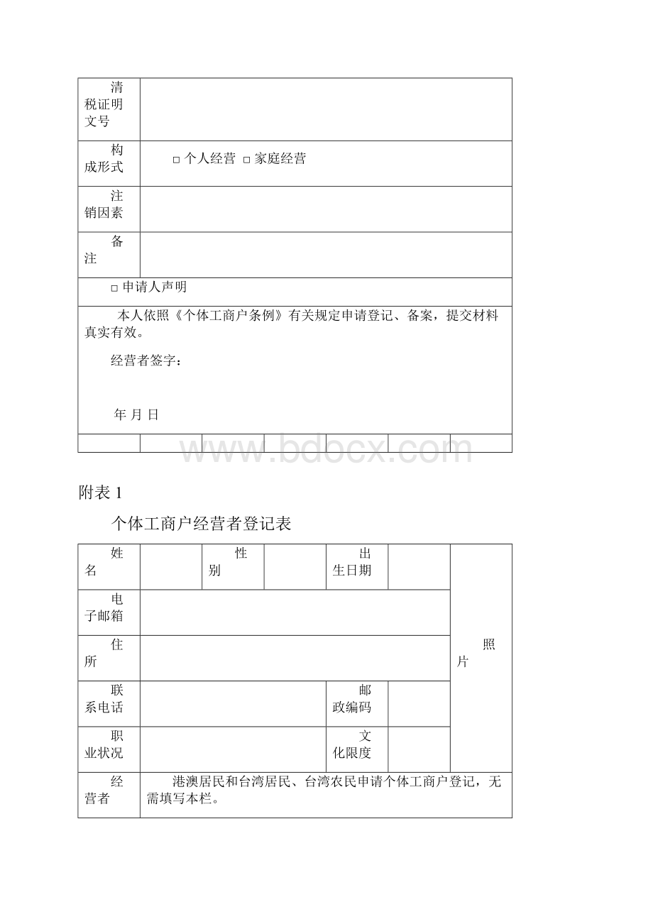 个体户备案申请书样本.docx_第3页