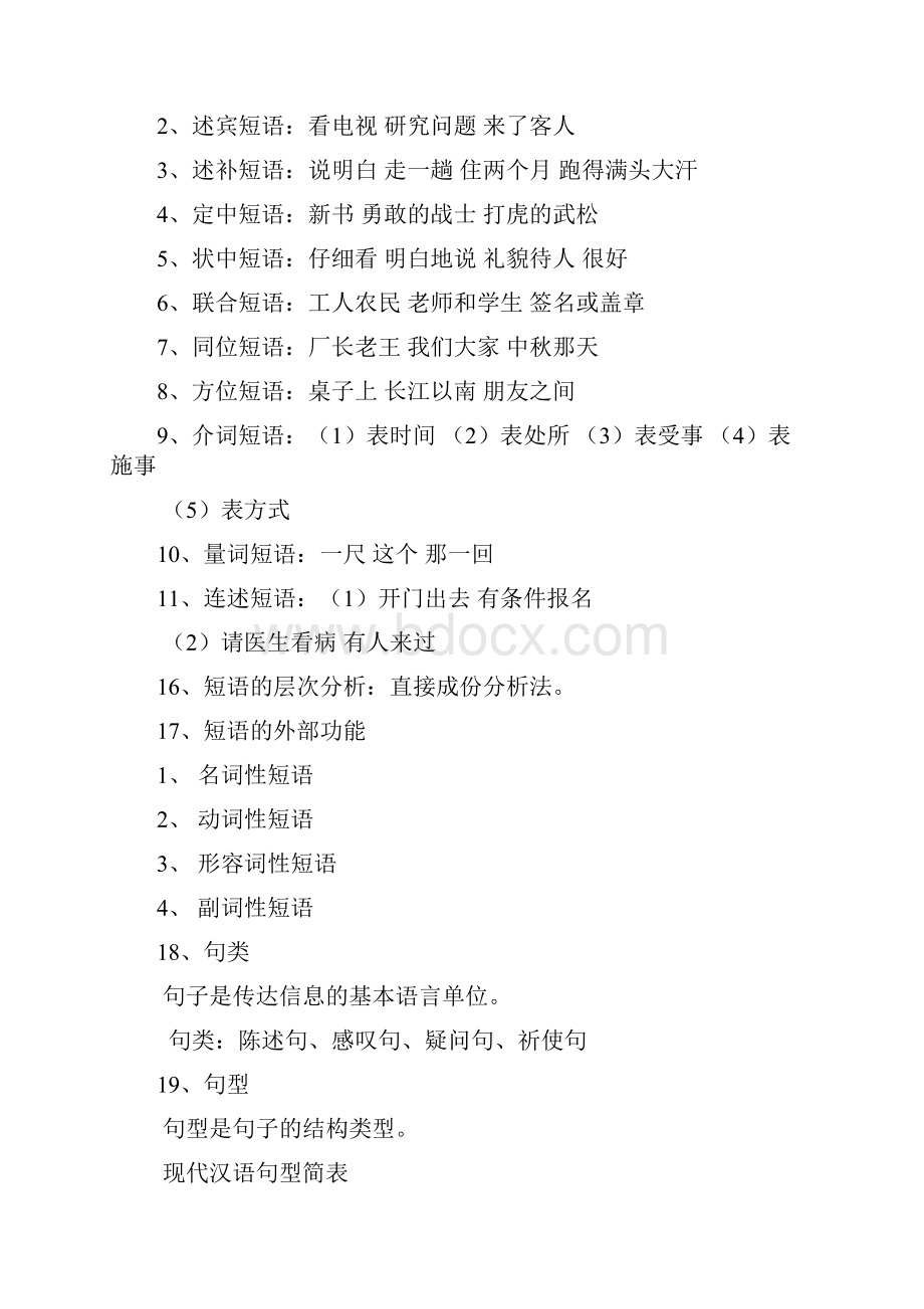 汉语言文学入学测试复习春季开放教育汉语言文学专.docx_第3页