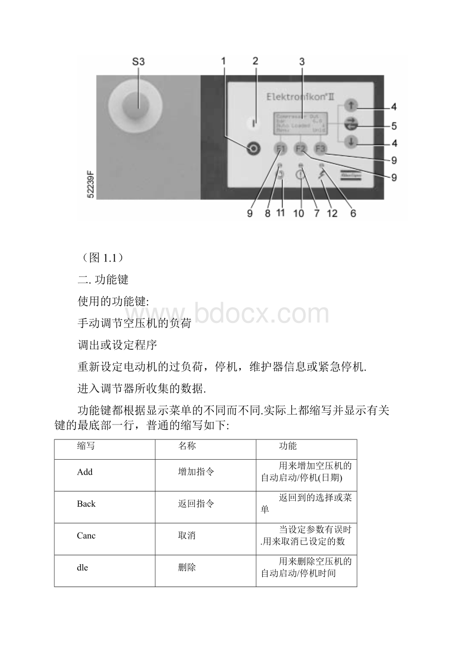 附录《阿特拉斯空压机电脑显示屏操作手册》.docx_第3页