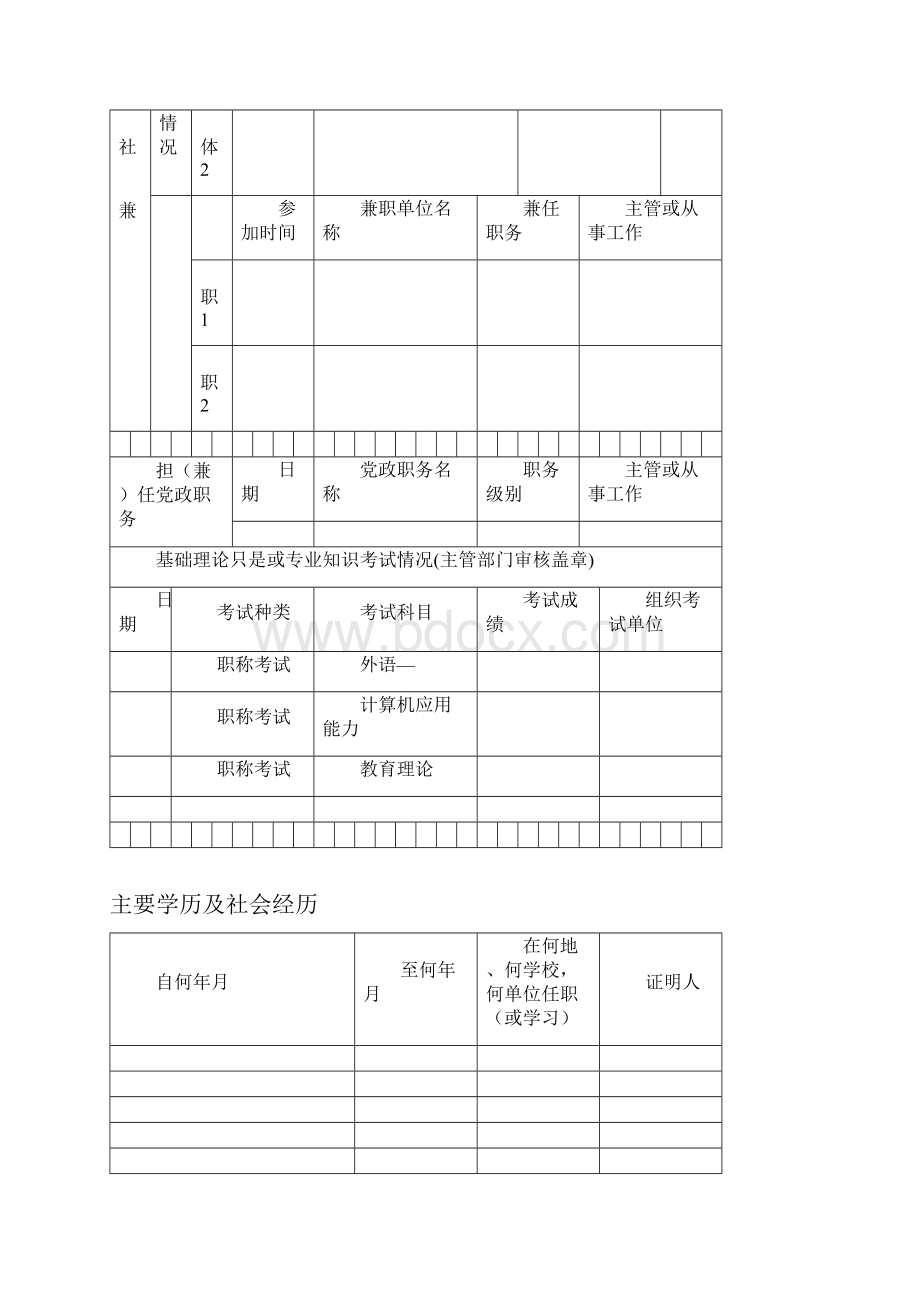 专业技术职务聘任表.docx_第3页