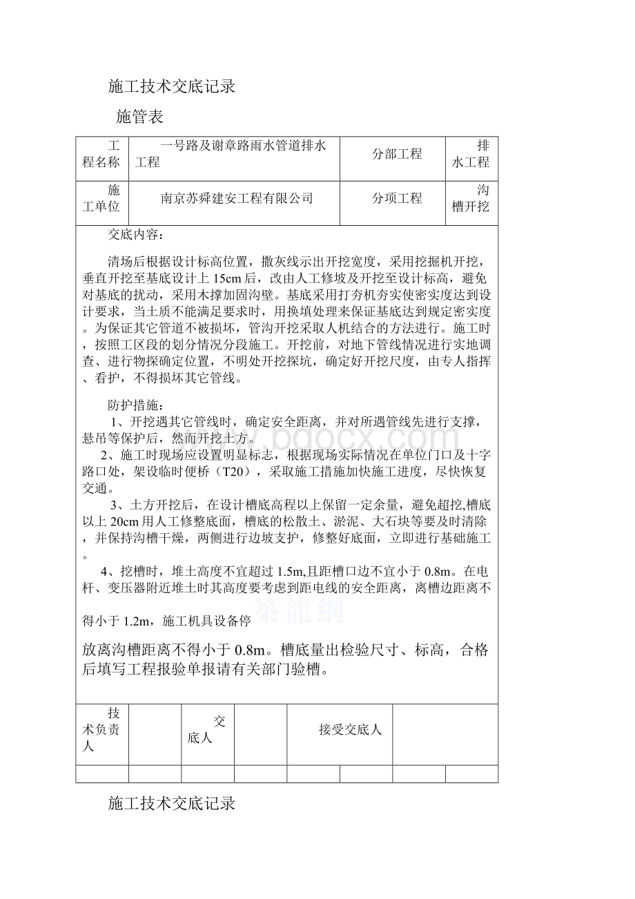 市政施工技术交底剖析.docx_第2页