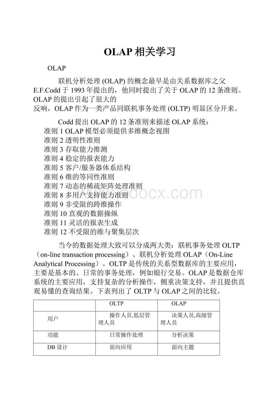 OLAP相关学习.docx_第1页