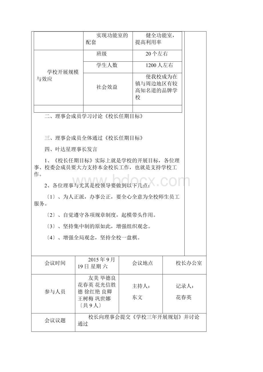 小学理事会会议纪要和决策.docx_第3页