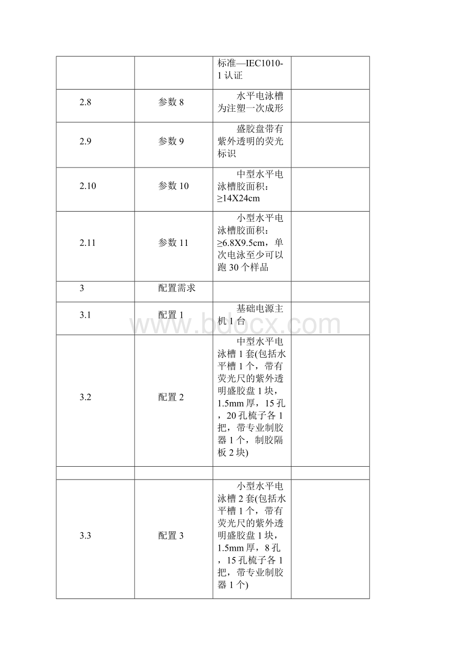 核酸电泳仪技术要求.docx_第2页