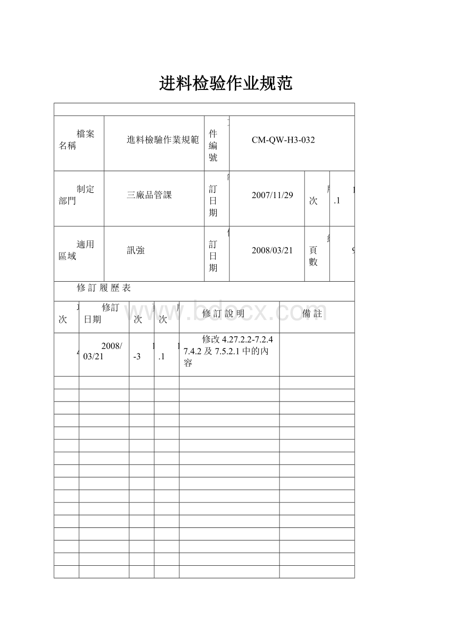 进料检验作业规范.docx_第1页