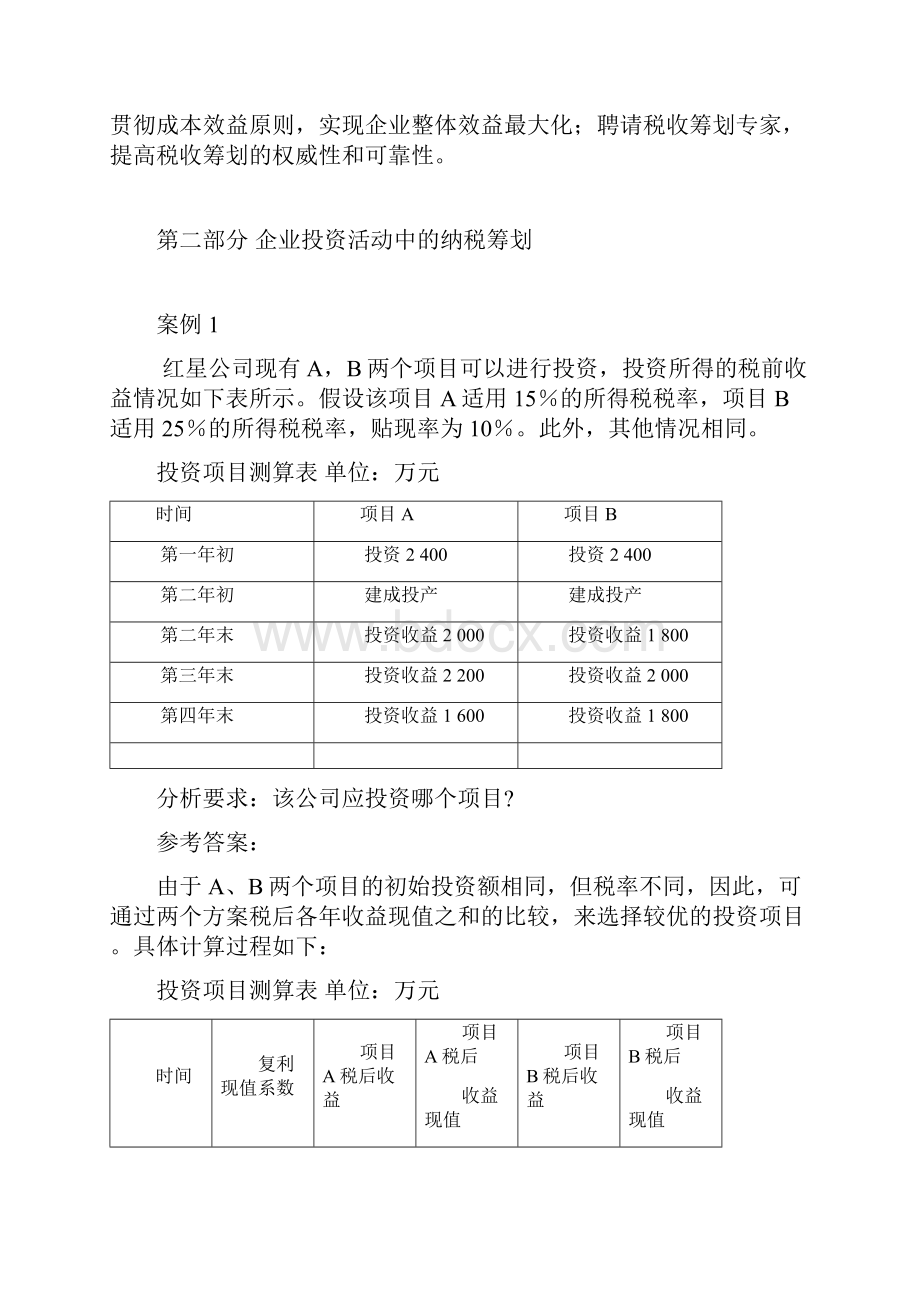 企业纳税筹划课后习题答案.docx_第3页