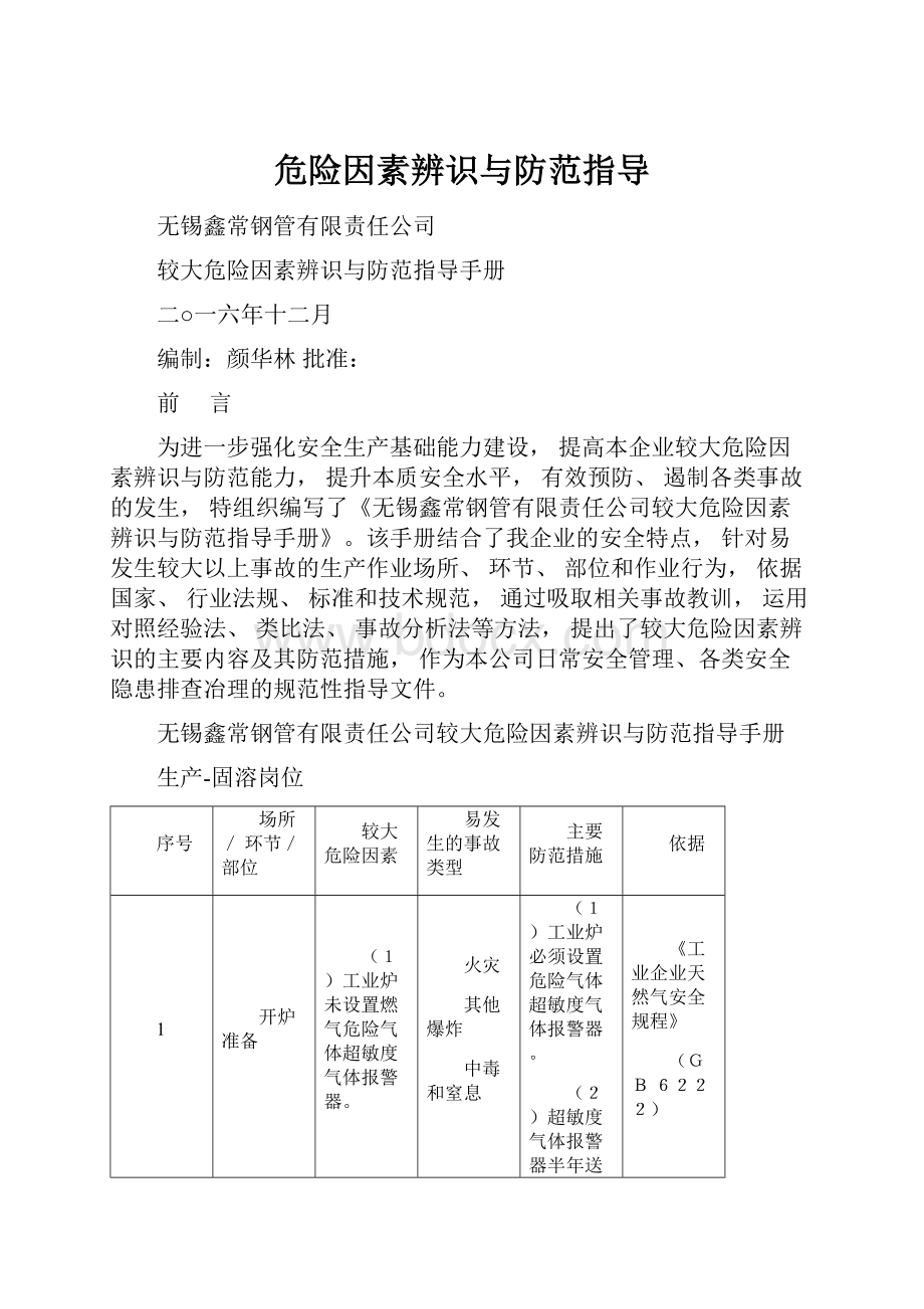 危险因素辨识与防范指导.docx_第1页