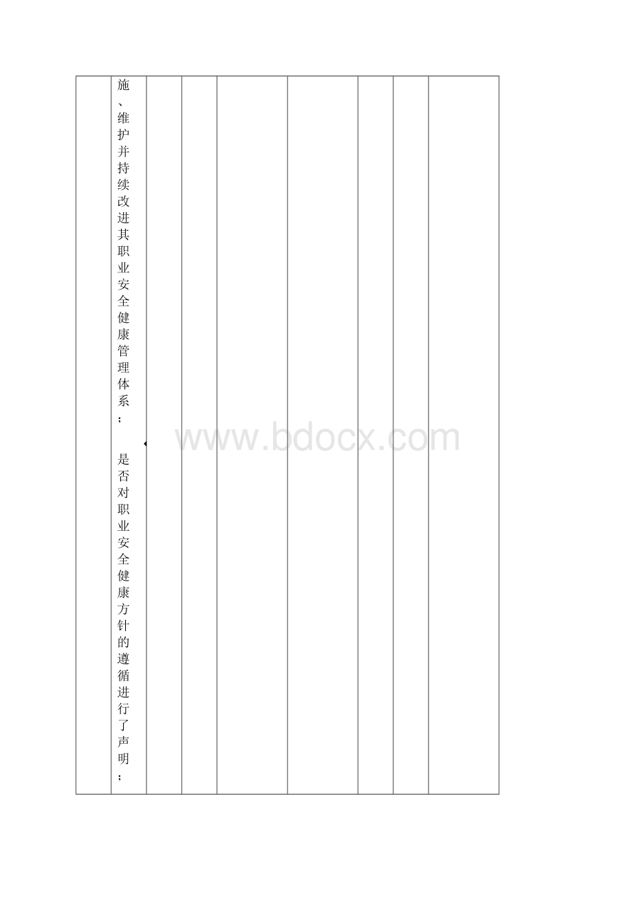 最新OHSAS18001标准职业健康安全内审检查表.docx_第3页