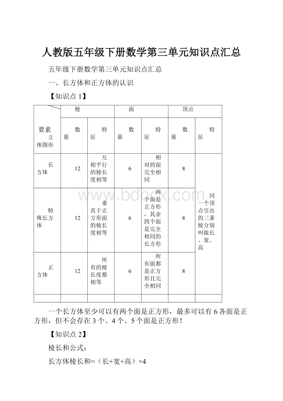 人教版五年级下册数学第三单元知识点汇总.docx_第1页