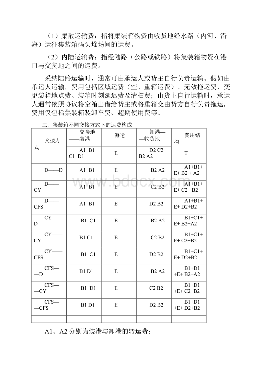 国际集装箱运输运费计算.docx_第3页