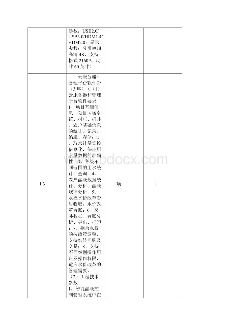 XX市度农业水价综合改革采购项目询价文件模板.docx_第2页