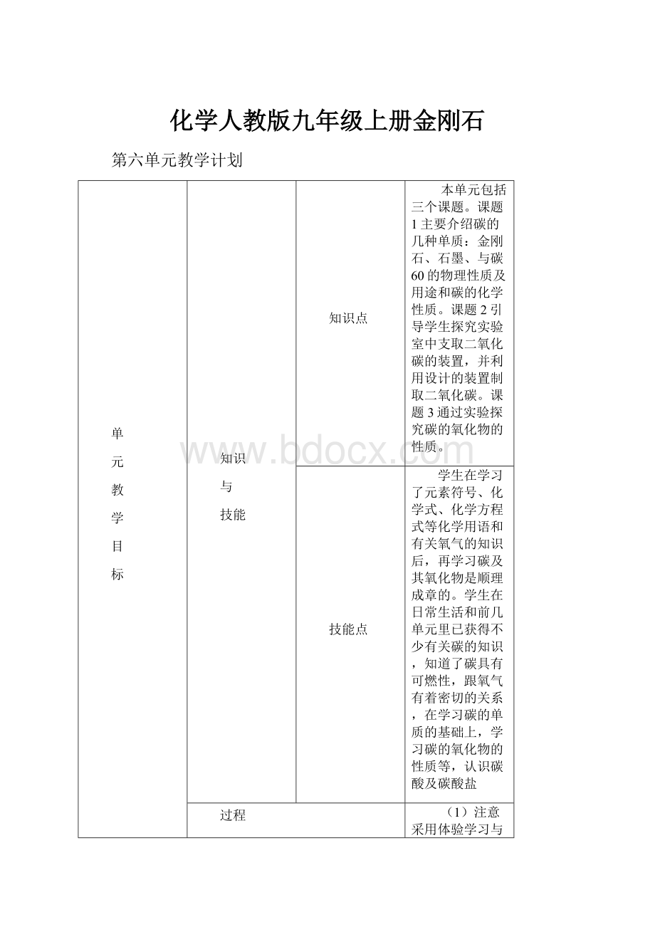 化学人教版九年级上册金刚石.docx_第1页