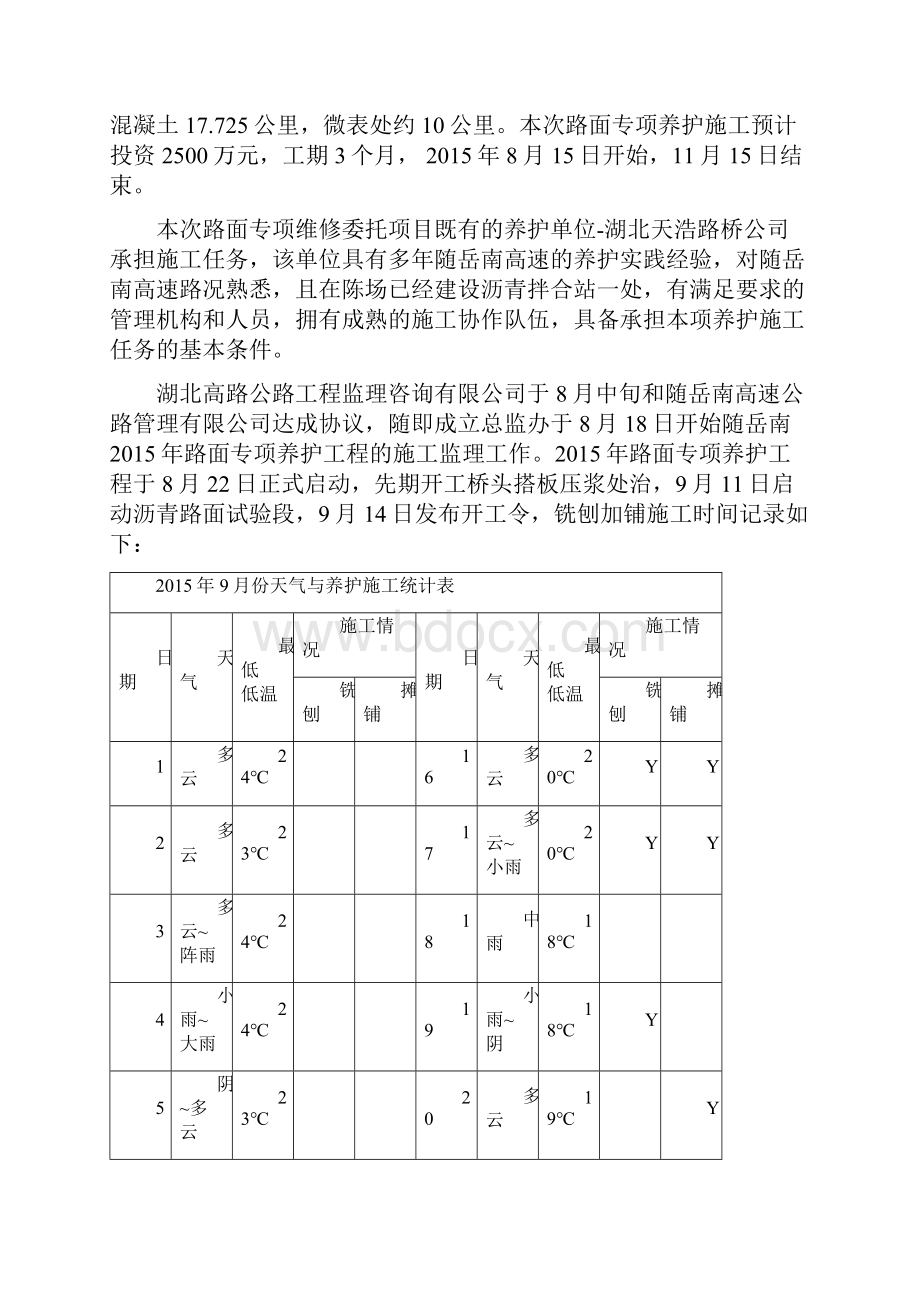 高速公路路面养护工程监理.docx_第2页