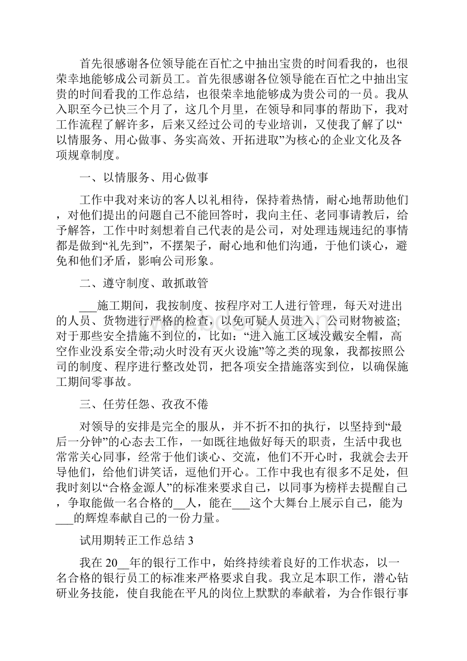 试用期转正工作总结最新精选5篇.docx_第3页