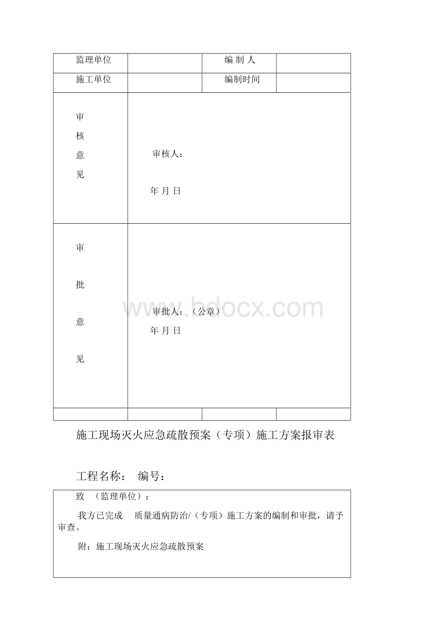 施工现场灭火应急疏散预案专项方案Word下载.docx_第2页