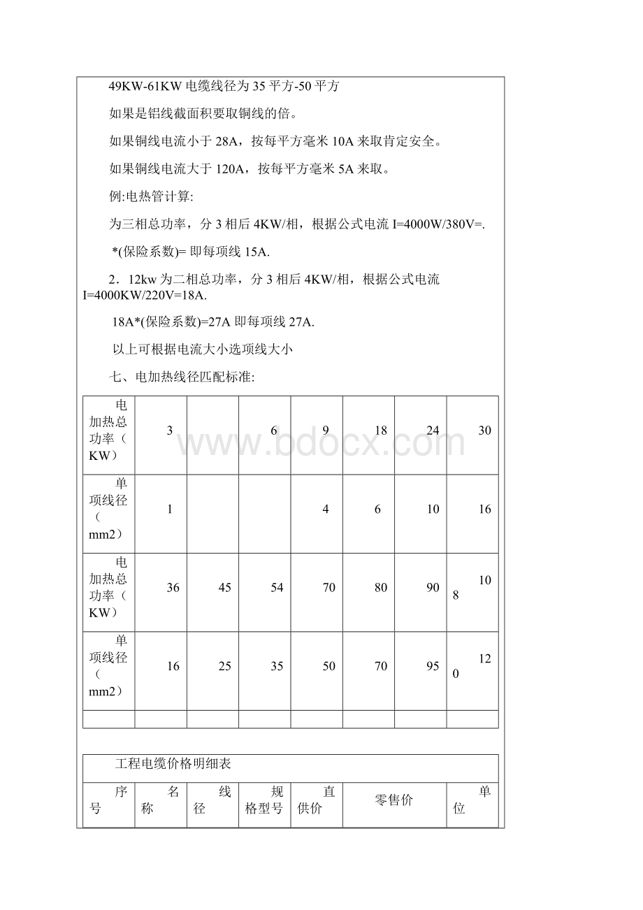 功率电流快速计算公式导线截面积与电流的关系.docx_第2页