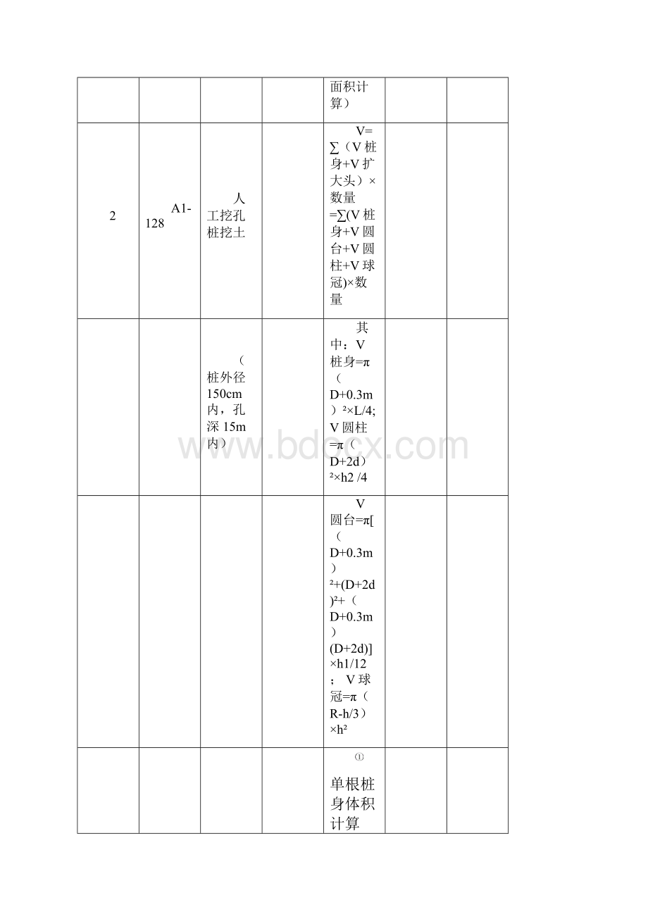 工程量计算表样本.docx_第3页