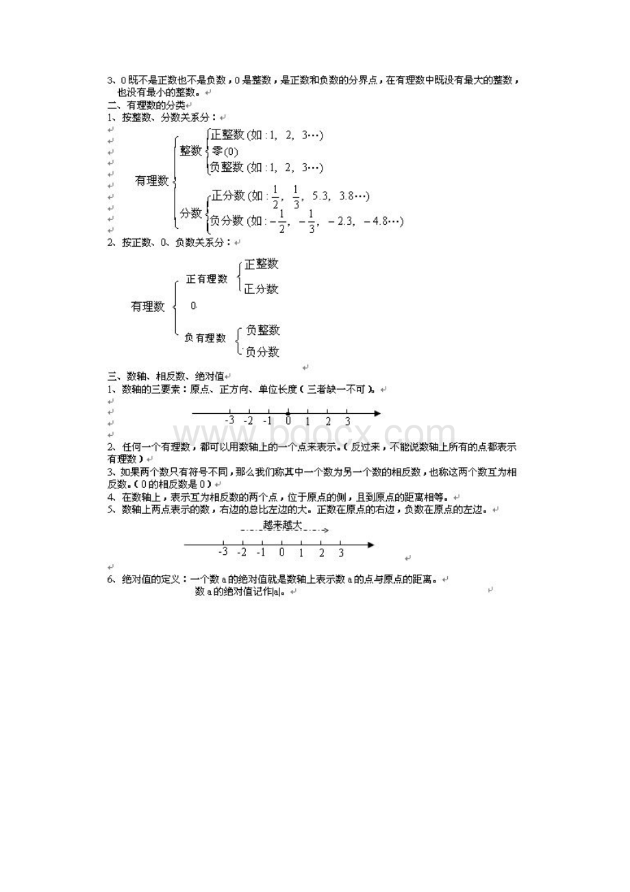 北师大七年级数学上各章知识点.docx_第2页