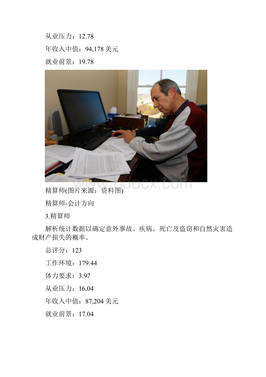 揭秘最容易及最难找工作的大学专业Word格式.docx_第3页