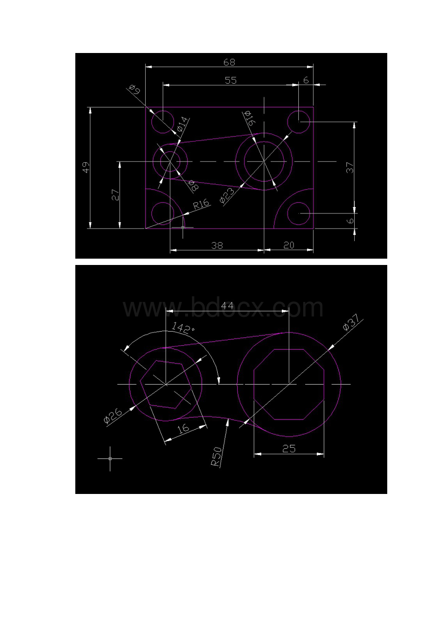 AutoCAD练习图纸集.docx_第3页