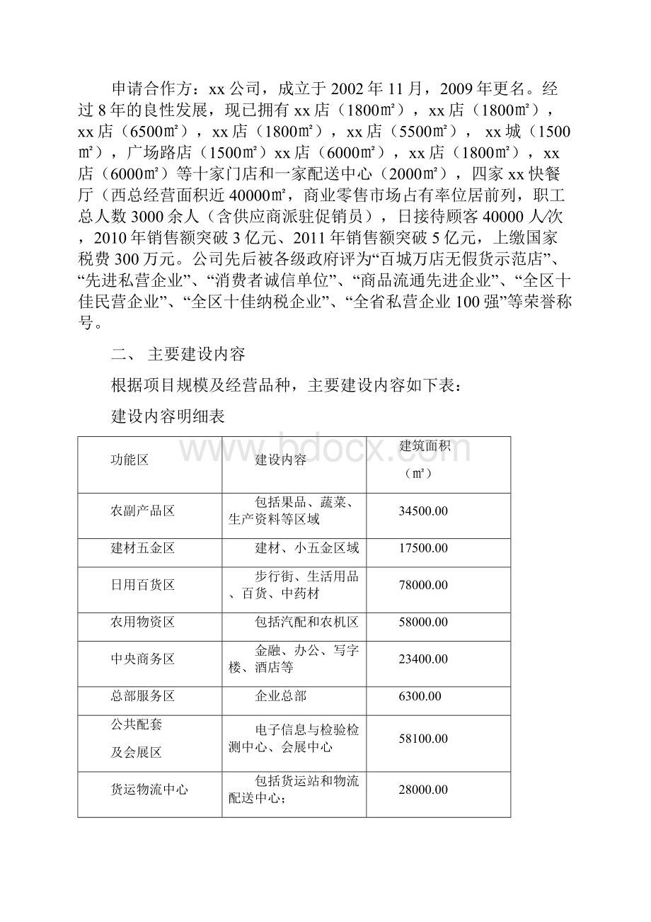 物流中心建设项目建议书.docx_第2页