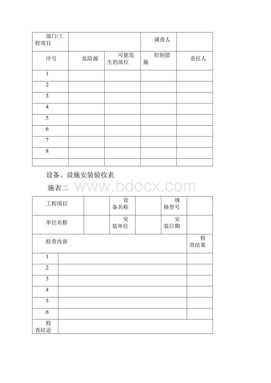 建筑工程安全标准化管理台账表格.docx_第3页