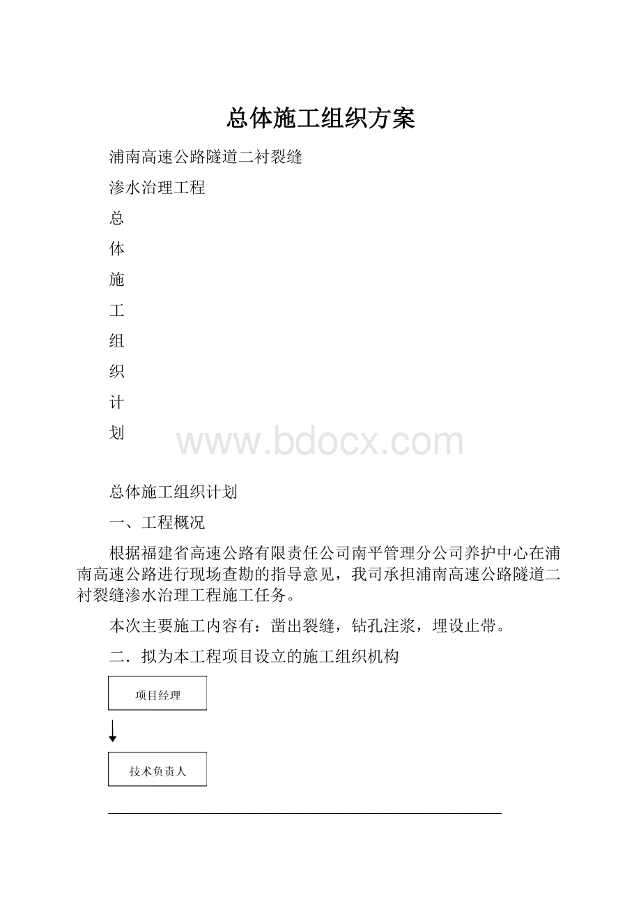 总体施工组织方案.docx_第1页