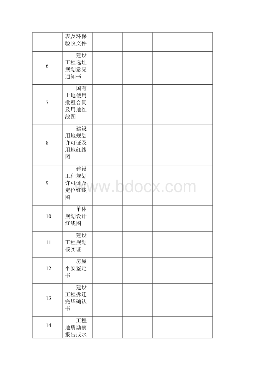 建设工程档案自查表.docx_第2页