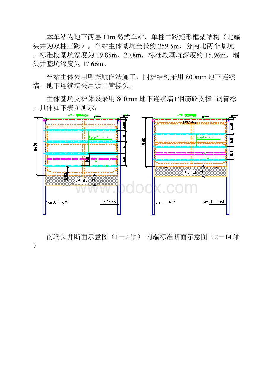 冠梁和砼支撑梁工程施工设计方案.docx_第3页