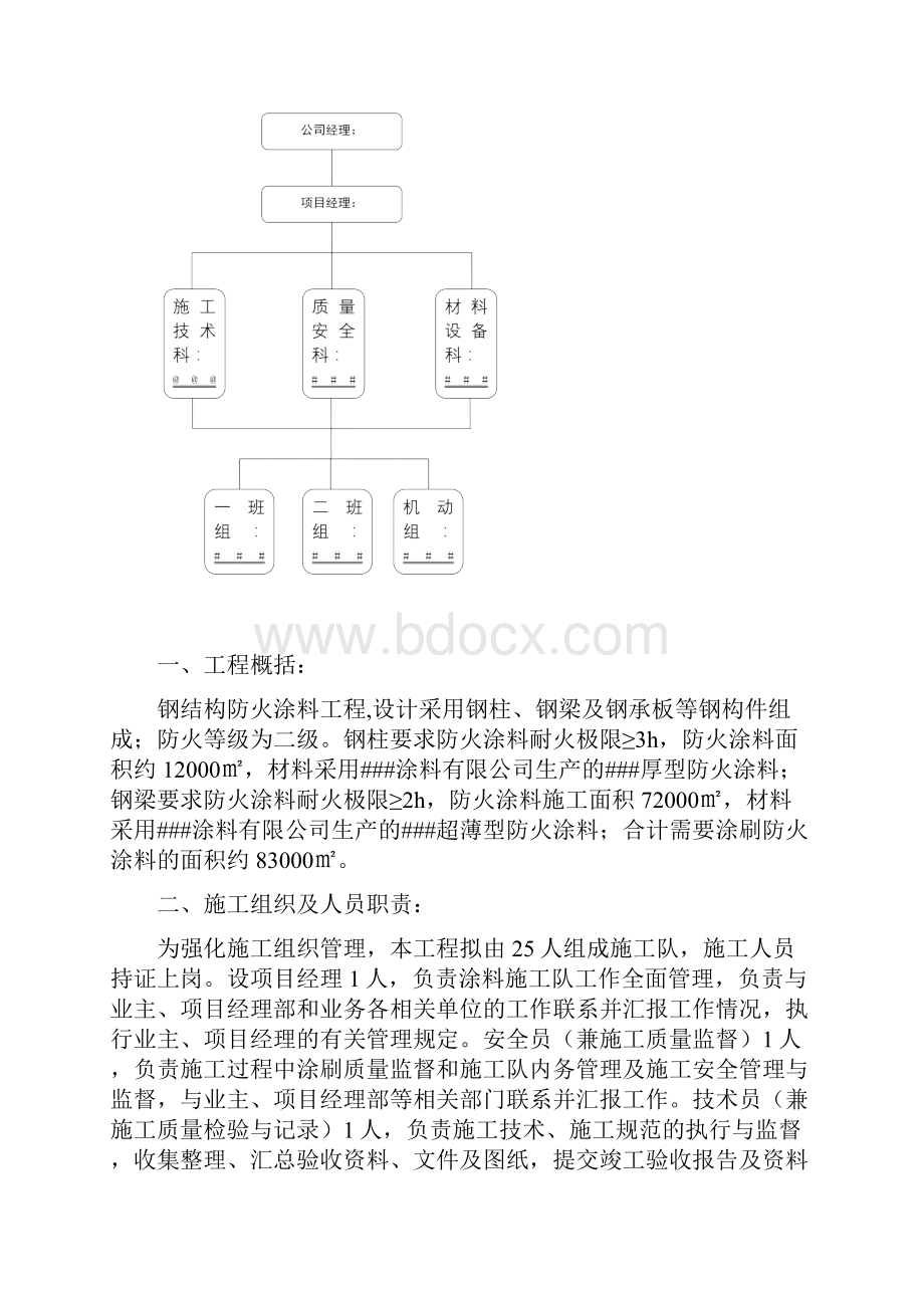 厚型薄型钢结构防火涂料施工方案1.docx_第2页