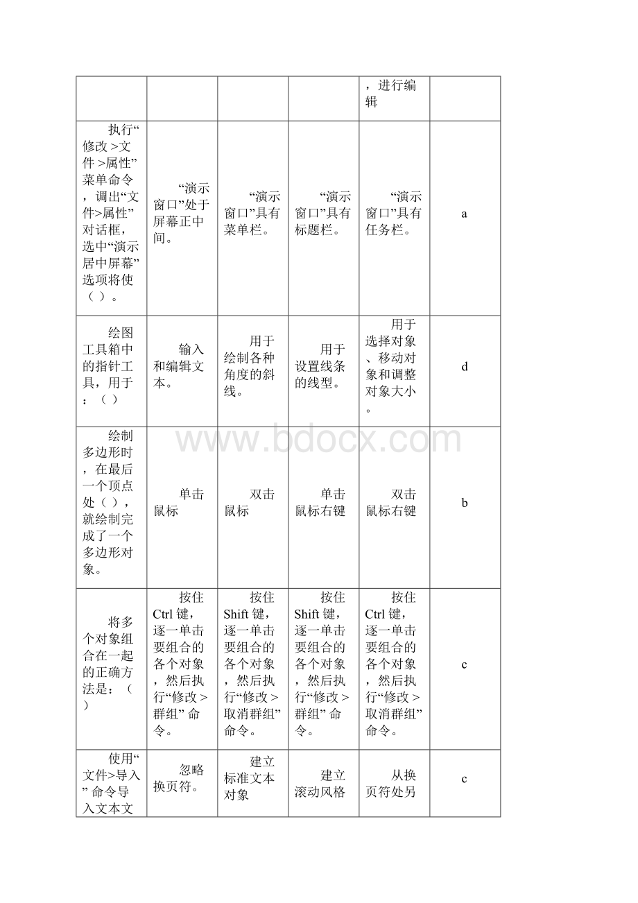 Authorware选择题.docx_第2页