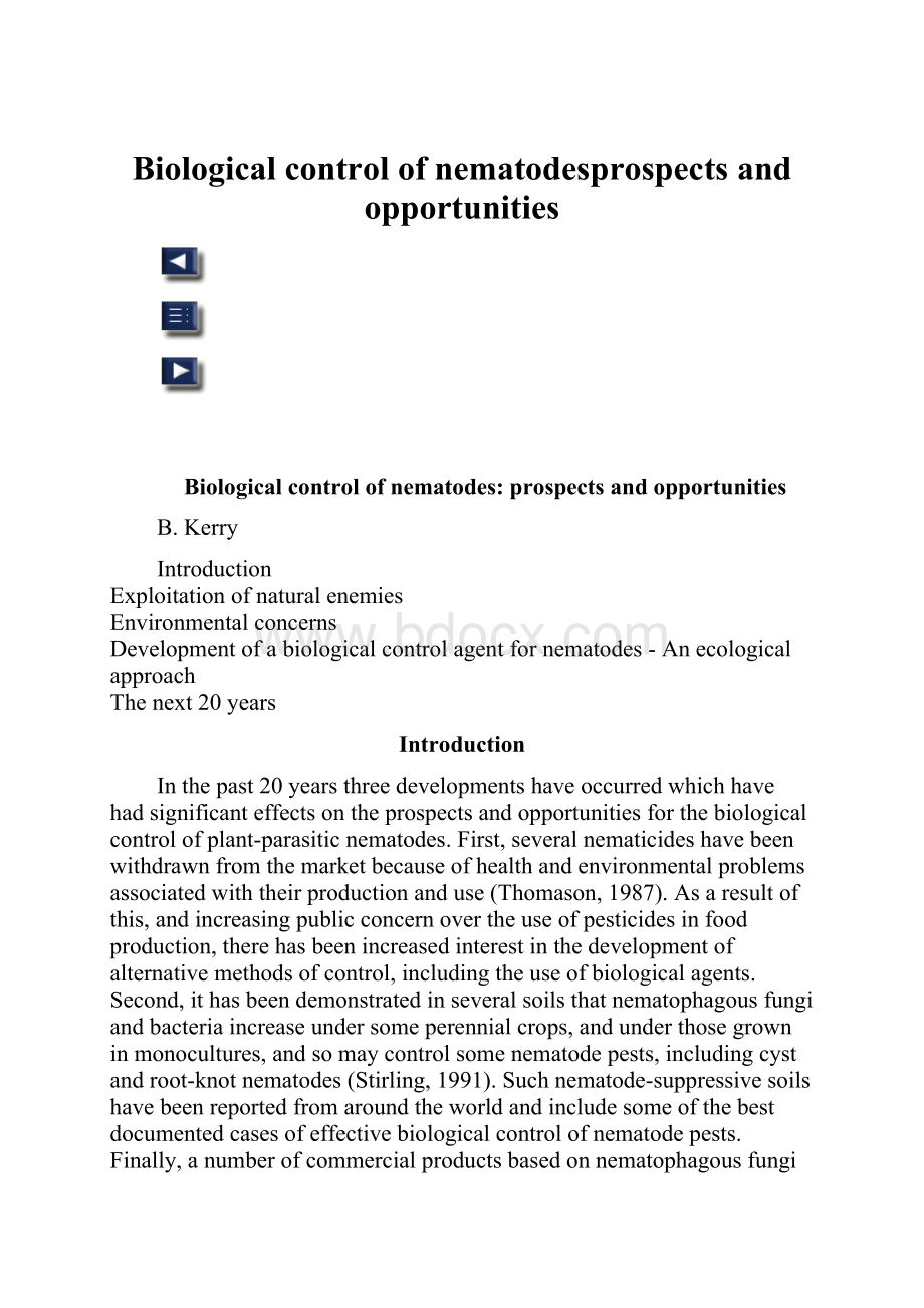 Biological control of nematodesprospects and opportunities.docx