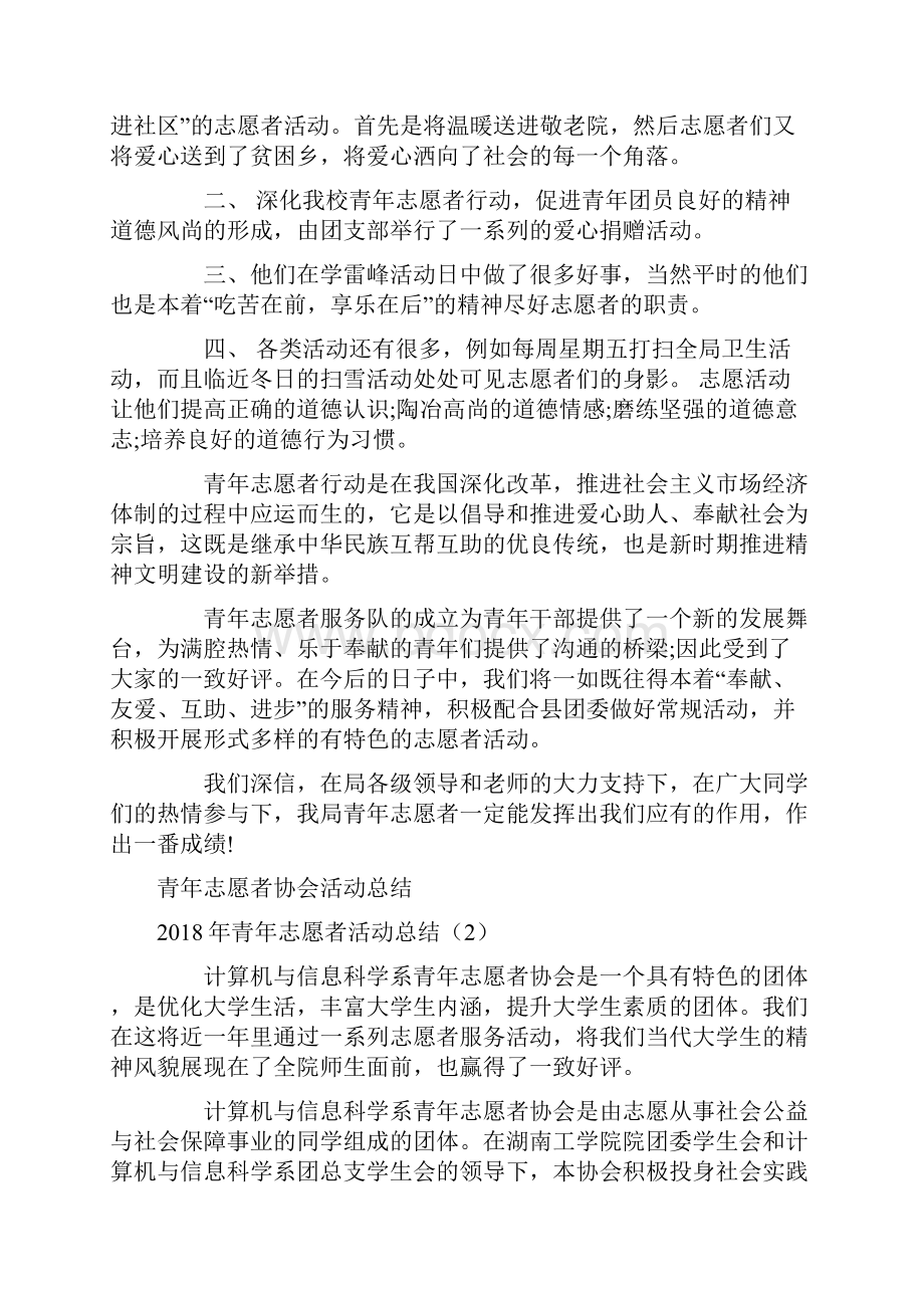 青年志愿者活动总结4篇.docx_第2页