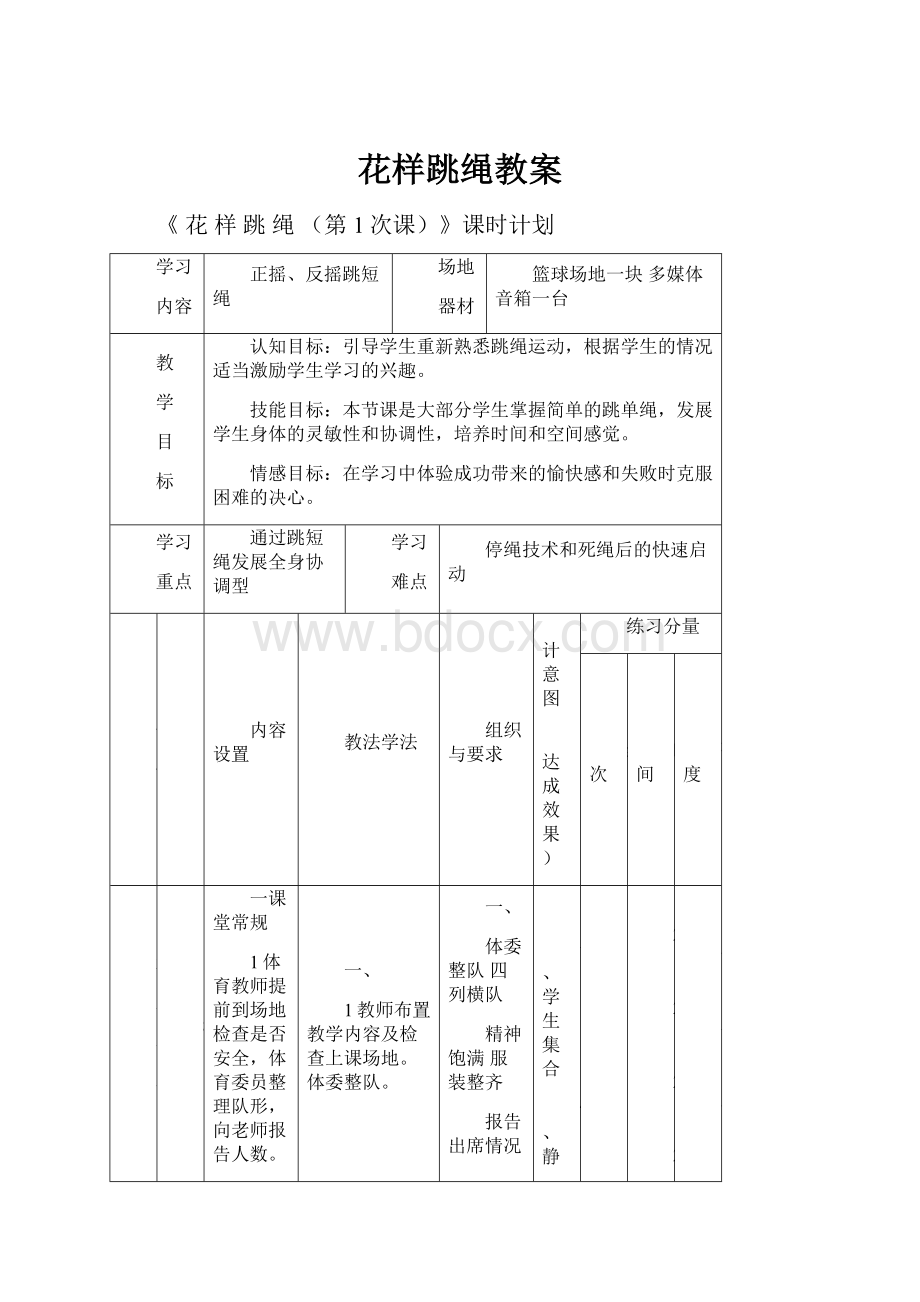 花样跳绳教案.docx