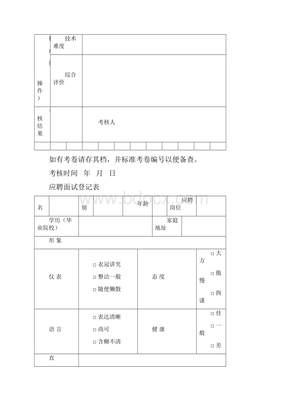 昆山男科医院行政表格.docx_第3页