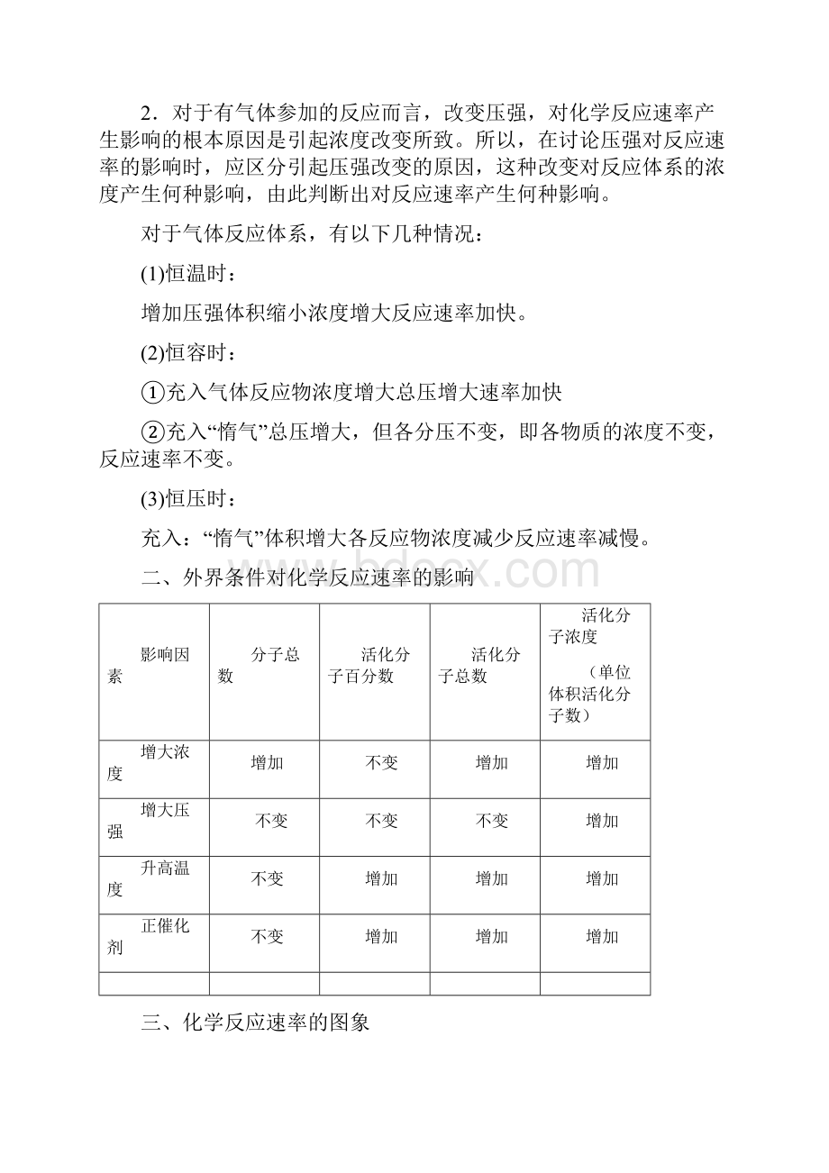 专题09 化学反应速率与化学平衡教学案高考二轮复习化学附解析759585.docx_第2页