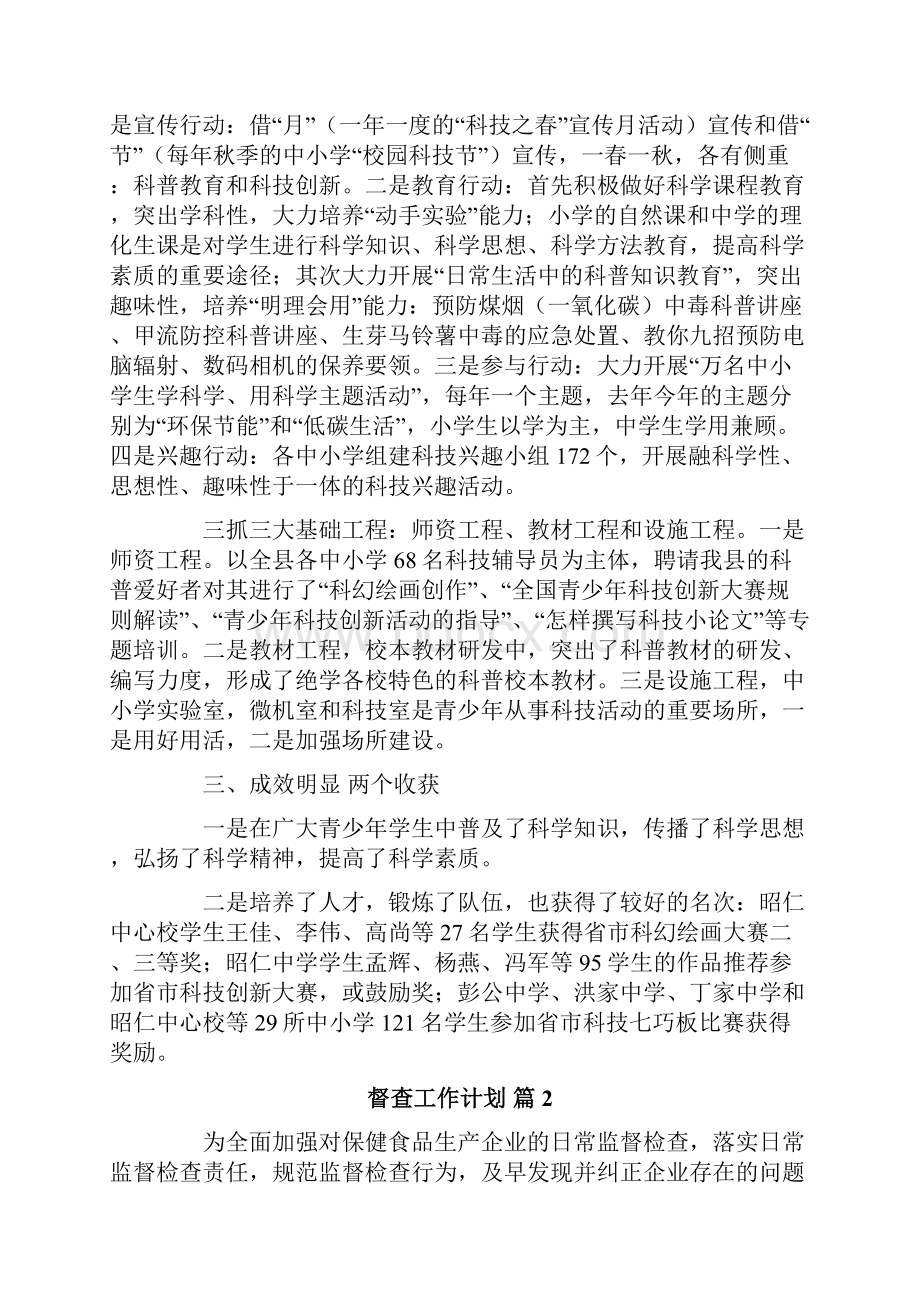 督查工作计划合集五篇.docx_第2页