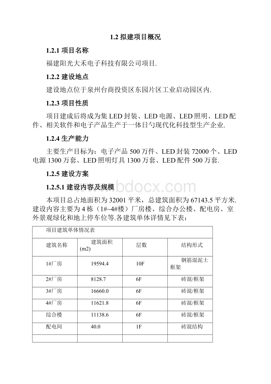 LED电子产品生产于一体的现代化科技型生产企业申请及可行性研究报告.docx_第2页