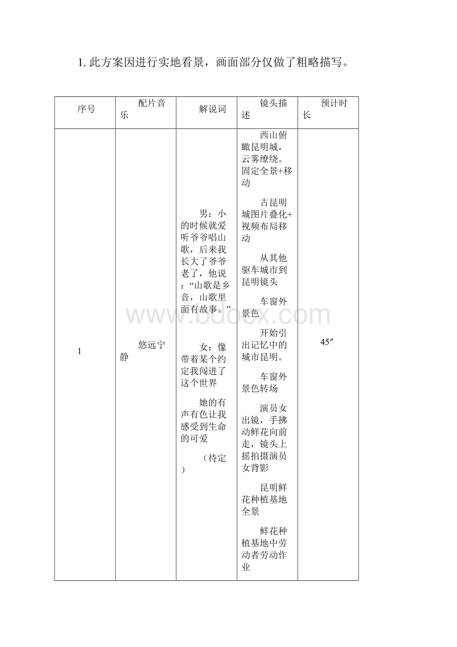 形象宣传片拍摄策划模板脚本.docx_第3页