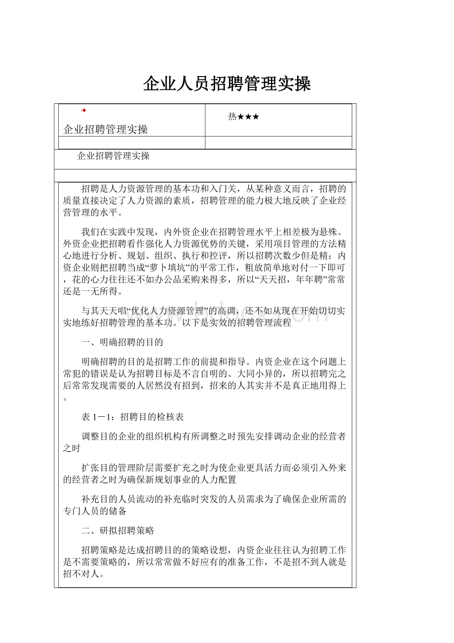 企业人员招聘管理实操.docx