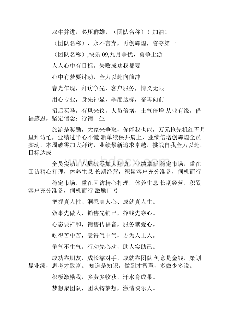 烈鹰团队口号.docx_第2页