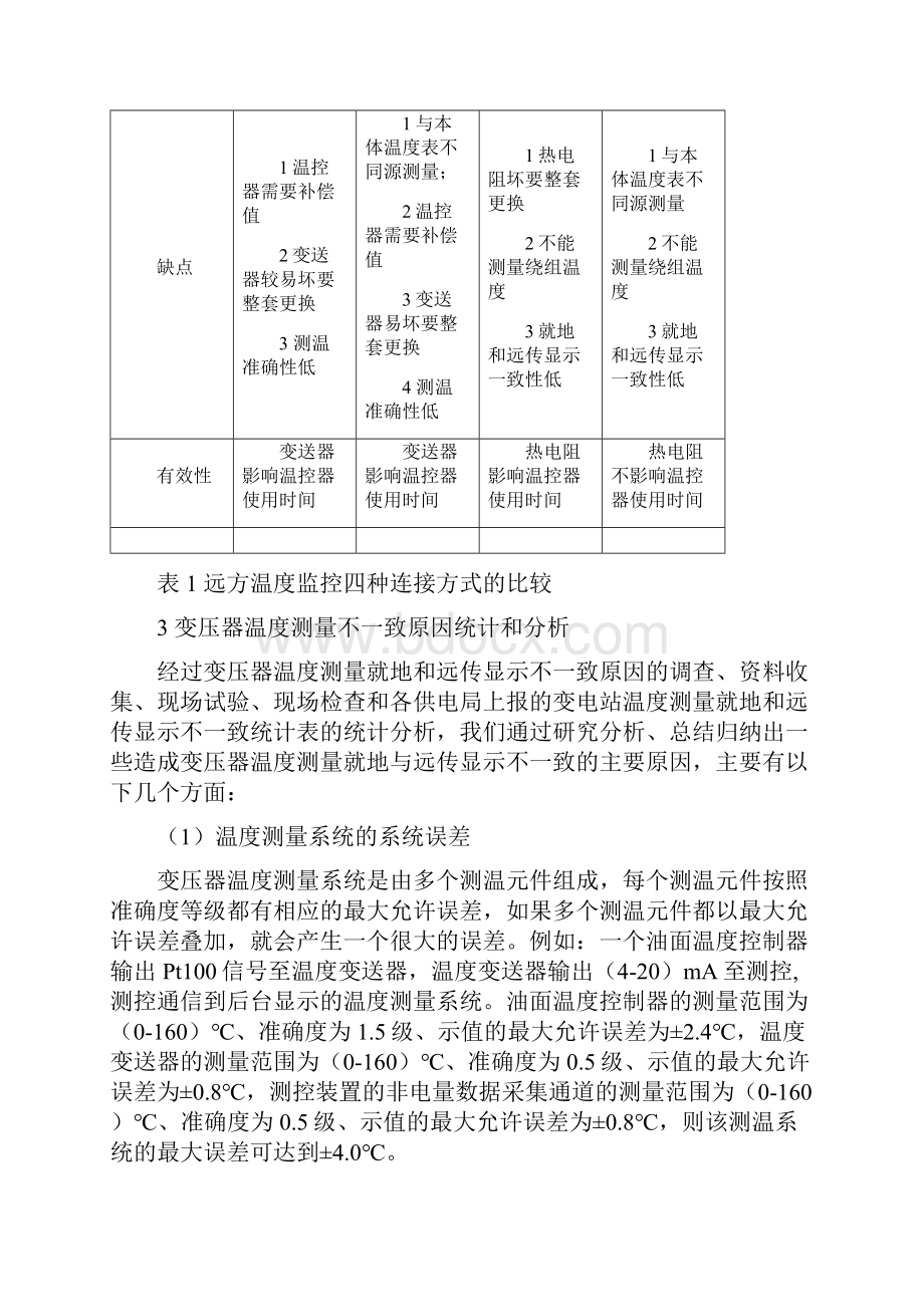 变电站温度测量就地和远传显示不一致原因研究.docx_第3页