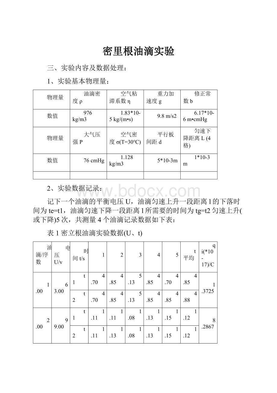 密里根油滴实验.docx